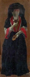 A Lady Seen In Full Face — Luca Carlevaris