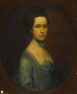 Portrait Of Miss Eleanor Hobson — Thomas Gainsborough