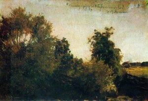 Trees And Bushes — Isaak Ilyich Levitan