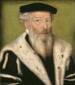 Portrait Of An Unknown Old Bearded Man — Corneille De Lyon