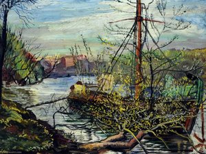 The Mall, Chiswick, Spring Afternoon — Francis Ferdinand Maurice Cook
