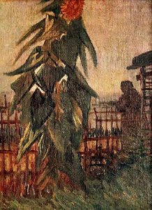 Garten Mit Sonnenblumen — Vincent Willem Van Gogh