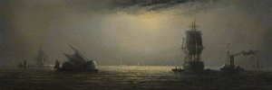 Seascape At Night