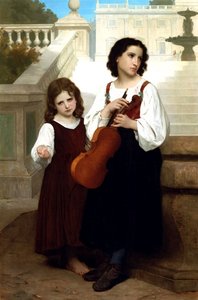 Far From Home — William-adolphe Bouguereau