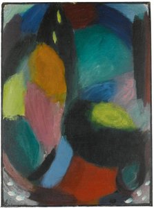 Variation Landschaft Mit Berg (variation Landscape With Mountain) — Alexej Von Jawlensky