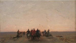 Falcon Hunt — Alberto Pasini