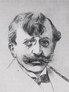 Portrait Of Anton Azbe — Igor Emmanuilovich Grabar
