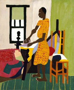 Woman Ironing — William H. Johnson, Harlem Renaissance