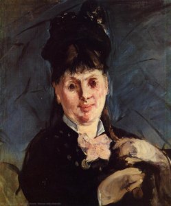 Woman With Umbrella — Édouard Manet, Impressionism