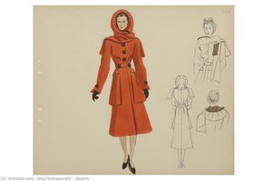 Sketch — Elsa Schiaparelli