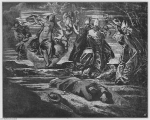 Versuchung Des Heiligen Antonius — Anselm Feuerbach
