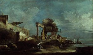 Capriccio — Francesco Lazzaro Guardi