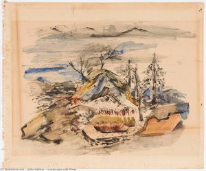 Landscape With Pines — John Heliker