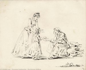 Mischievous Children — Vincentas Smakauskas