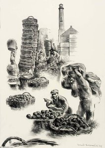 Warsaw Market — Louis Lozowick