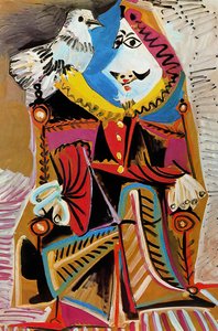 Der Muskettier Mit Der Taube — Pablo Picasso