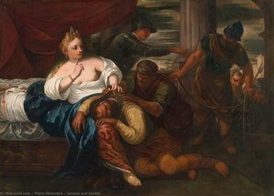 Samson And Delilah — Pietro Malombra