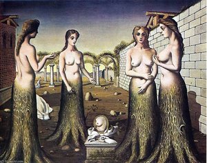 Untitled (6451) — Paul Delvaux