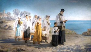 The Funeral Of A Little Girl On The Riviera — Hugh Cameron Wilson