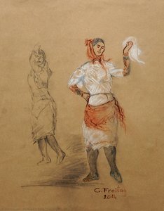 Two Dancers