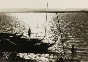 Tamsui River – The Returning Fishermen — Huang Tse-hsiu