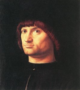 Portrait Of A Man (the Condottiero) — Antonello Di Giovanni Di Antonio (antonello Da Messina)