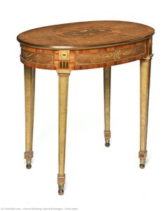 Oval table