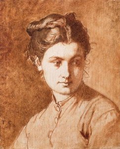 Juliette (portrait D'un Modèle) — Thomas Couture