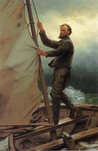 The Coming Squall — John George Brown