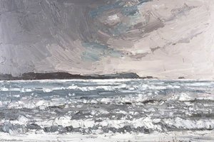 Storm From The Beach — John Kyffin Williams