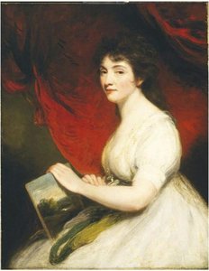 Miss Mary Linwood — John Hoppner