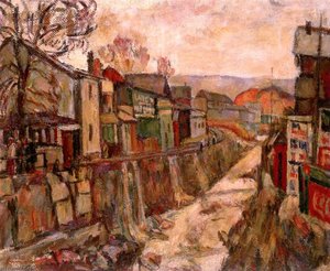 Mining Town, Luzerne, Pennsylvania — Abraham A Manievich