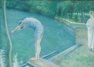 Le Nageur — Gustave Caillebotte