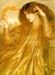 The Women Of The Flame — Dante Gabriel Rossetti, Romanticism