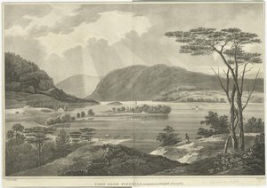 View From Fishkill Looking To West Point — William Guy Wall