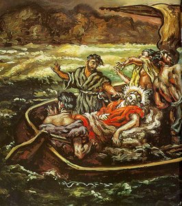 Christ And The Storm — Giorgio De Chirico, Metaphysical Surrealism