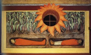 The Blood Of The Revolutionary Martyrs Fertilizing The Earth — Diego Rivera