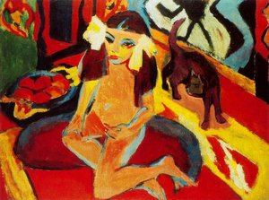 Fränzi — Ernst Ludwig Kirchner