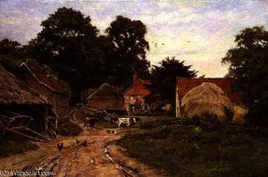 A Surrey Homestead — Edward Wilkins Waite