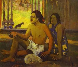 Eilaha Ohipa (also Known As Not Working) — Eugène Henri Paul Gauguin, Post-impressionism