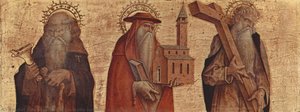 Saint Anthony, Saint Jerome, Saint Andrew — Carlo Crivelli