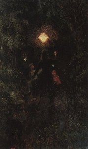 Walk With Lanterns — Ilya Yefimovich Repin