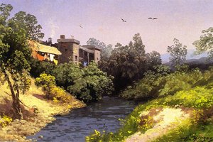 Old Mexican Quarters — Herman Herzog