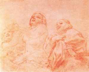 Eve And Other Figures — Antonio Allegri Da Correggio, High Renaissance