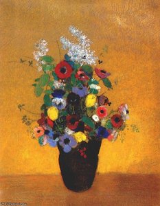 Flowers — Odilon Redon, Symbolism
