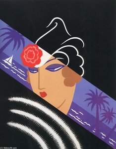 Winter Resorts — Erté