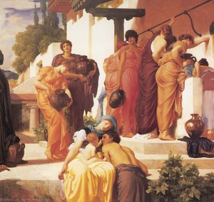 Captive Andromache (detail Right) — Sir Frederic Lord Leighton