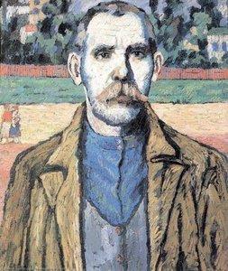 Portrait Of A Record-setter In Work Productivity — Kazimir Malevich, Abstract Art
