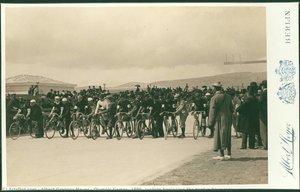 Olympic Games, 1896; Cyclists Beginning The Twelve-hour Race — Albert Gregory Meyer