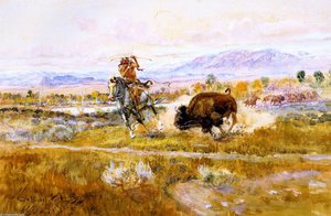 Fighting Meat — Charles Marion Russell